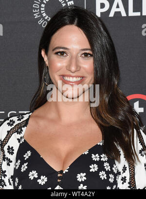 10 septembre 2019, à Beverly Hills, Californie, USA : 10 Septembre, 2019 - Los Angeles, Californie. Jordan Weiss de '''Dollface'' assiste à la Paley Center for Media's 13th Annual PaleyFest Fall TV Previews - Hulu. (Crédit Image : © ZUMA/Bennight Billy sur le fil) Banque D'Images