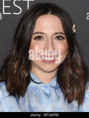 10 septembre 2019, à Beverly Hills, Californie, USA : 10 Septembre, 2019 - Los Angeles, Californie. Esther Povitsky ollface de '''D'' assiste à la Paley Center for Media's 13th Annual PaleyFest Fall TV Previews - Hulu. (Crédit Image : © ZUMA/Bennight Billy sur le fil) Banque D'Images