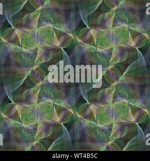 Colorful abstract fractal sans soudure de fond swirl Illustration de Vecteur