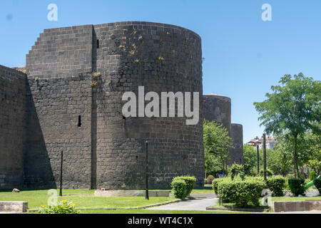 La vieille ville de Diyarbakir, dans le nord du Kurdistan, Turquie Banque D'Images