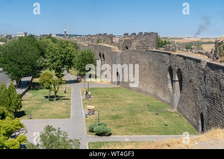 La vieille ville de Diyarbakir, dans le nord du Kurdistan, Turquie Banque D'Images