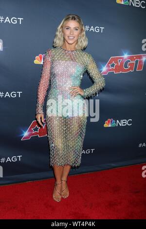 Los Angeles, CA. 10 Sep, 2019. Julianne Hough aux arrivées d'AMERICA'S GOT TALENT en direct, le Kodak Theater à Hollywood et Highland Center, Los Angeles, CA Septembre 10, 2019. Credit : Priscilla Grant/Everett Collection/Alamy Live News Banque D'Images