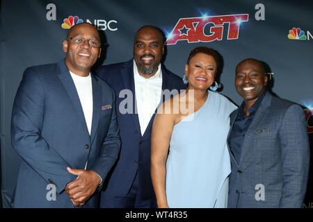 Los Angeles, CA. 10 Sep, 2019. Service de voix aux arrivées d'AMERICA'S GOT TALENT en direct, le Kodak Theater à Hollywood et Highland Center, Los Angeles, CA Septembre 10, 2019. Credit : Priscilla Grant/Everett Collection/Alamy Live News Banque D'Images