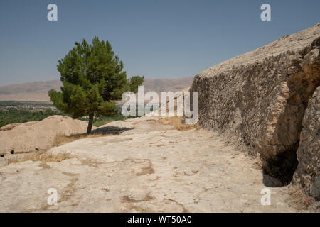 Mountaneous dans paysage Samangan, Afghanistan Banque D'Images