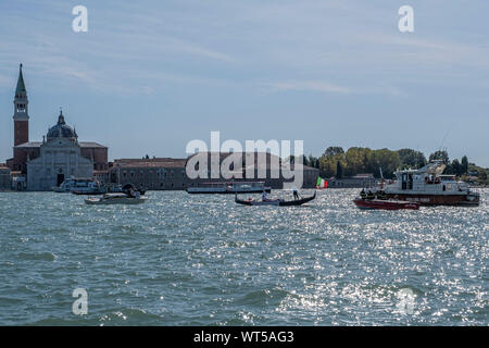Venise, Italie. Sep 11, 2019. Venise commémore les victimes du 11 septembre 2001, à Venise, Italie. Crédit : Stefano Mazzola/éveil/Alamy Live News Banque D'Images