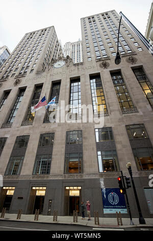Chicago board of trade building Chicago Illinois USA Banque D'Images
