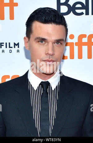 10 septembre 2019, Toronto, Ontario, États-Unis : 10 septembre 2019 - Toronto, Ontario Canada - Finn Wittrock. Festival international du film de Toronto 2019 - première de Judy au Princess of Wales Theatre. Crédit photo : Brent Perniac/AdMedia Banque D'Images
