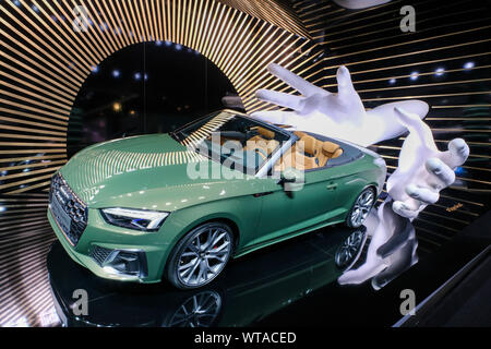 40 Audi A5 TDI quattro 733à l'IAA 2019 foire commerciale internationale de l'automobile, Frankfurt am Main, Allemagne Banque D'Images