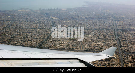 Kuwait-City vue aérienne Banque D'Images