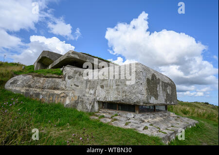 Gernam fortifications de Bangsbo Fort Bunkermuseum Banque D'Images