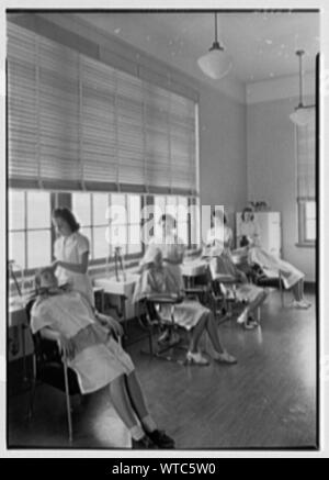 L'École professionnelle de filles du comté de Middlesex, Woodbridge, New Jersey. Banque D'Images