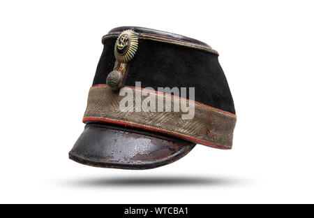 La Russie impériale Hat Cap Agent de guerre russo-turque 1877-1878. Banque D'Images