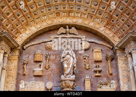 Catedral-Basílica de Santa María de Majorque (la cathédrale de Palma, Palma de Mallorca) Banque D'Images