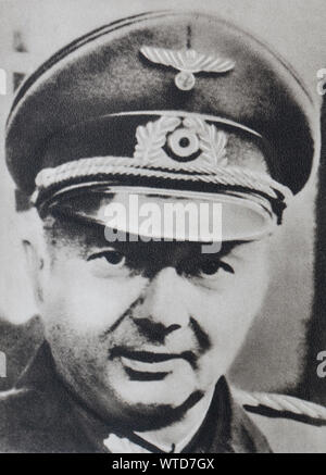 Gunther Adolf Ferdinand von Kluge (1882 - 1944). Il a remplacé von Runstedt à la tête de l'armée allemande en France. Banque D'Images