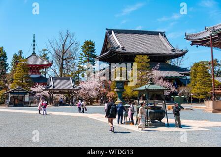 Temple de Chion-in, Kyoto, Japon Banque D'Images