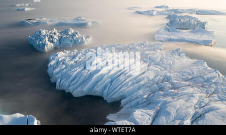 Beau paysage au Groenland Banque D'Images