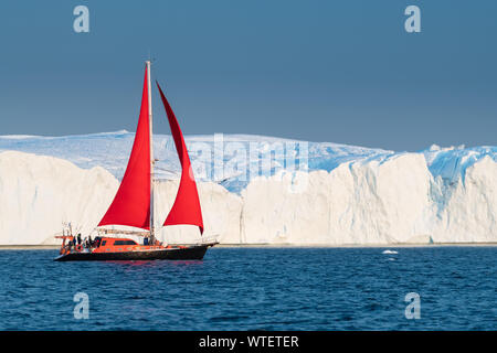 Beau paysage au Groenland Banque D'Images