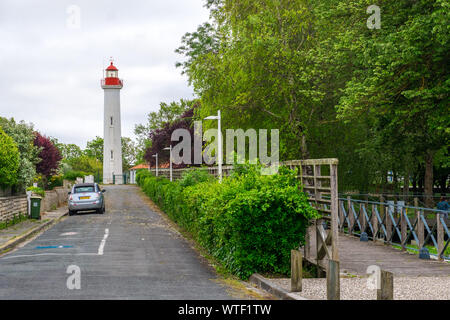 Ile d'Oléron, France - 10 mai 2019 : Phare de Château-d'Oléron sur l'île Oléron en France Banque D'Images