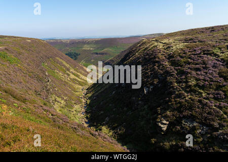 Vue de Ramsden Clough, Holmfirth, Angleterre, Royaume-Uni Banque D'Images