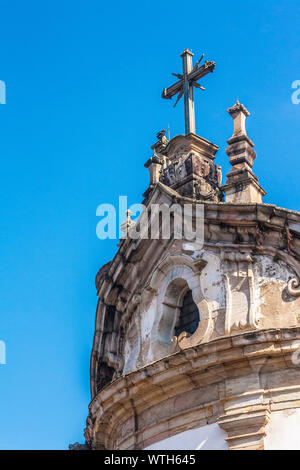 Igreja de Nossa Senhora do Rosário, église Notre Dame Rosaire, Ouro Preto, Minas Gerais, Brésil Banque D'Images