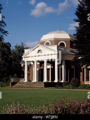 Monticello, Thomas Jefferson's home, Charlottesville, Virginia Banque D'Images