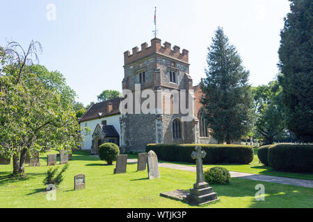 St Mary's Church, Church Hill, au Harefield, London, Greater London, Angleterre, Royaume-Uni Banque D'Images