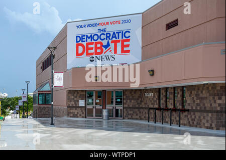 Houston, Texas, USA. Sep 11, 2019. La santé et l'éducation physique à l'Arena Texas Southern University. TSU est l'hôte du troisième débat primaire Democtratic le 12 septembre, 2019 Crédit : michelmond/Alamy Live News Banque D'Images