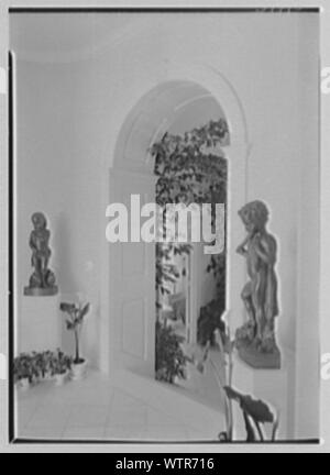 Mme H. Mercer Walker, résidence à El Vedado, Palm Beach, en Floride. Banque D'Images