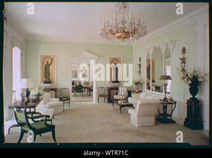 Mme H. Mercer Walker, résidence à Palm Beach, en Floride. Banque D'Images