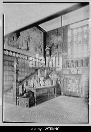 Mme J.L. Van Alen (Bruguiere), résidence à Wakehurst, Newport, Rhode Island. Banque D'Images