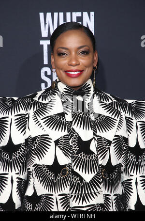Lorsqu'ils nous voient pour votre examen comprend : Aunjanue Ellis Où : Los Angeles, California, United States Quand : 11 août 2019 Credit : FayesVision/WENN.com Banque D'Images