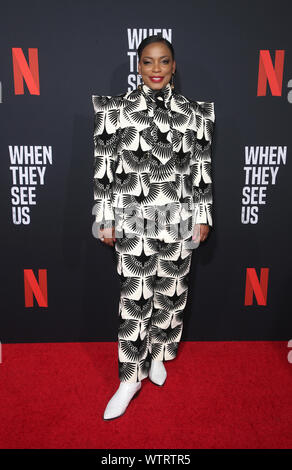 Lorsqu'ils nous voient pour votre examen comprend : Aunjanue Ellis Où : Los Angeles, California, United States Quand : 11 août 2019 Credit : FayesVision/WENN.com Banque D'Images