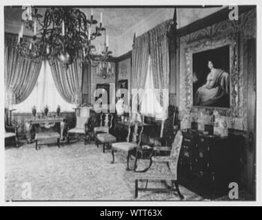 Mme Louis Brugiere, Wakehurst, résidence à Newport, Rhode Island. Banque D'Images
