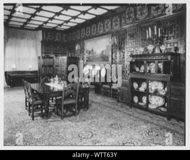 Mme Louis Brugiere, Wakehurst, résidence à Newport, Rhode Island. Banque D'Images