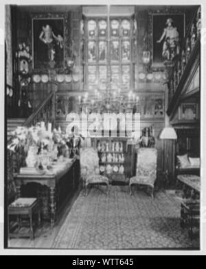 Mme Louis Brugiere, Wakehurst, résidence à Newport, Rhode Island. Banque D'Images