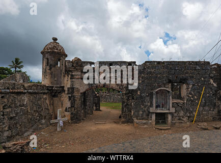 Le fort de San Jerónimo à portobelo panama.jpg Banque D'Images