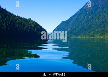 Lac Alouette, Maple Ridge, Colombie-Britannique, Canada Banque D'Images