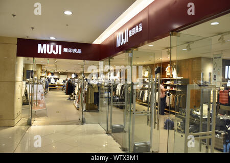 Beijing, Beijing, Chine. Sep 12, 2019. Beijing, Chine - un magasin MUJI à Beijing. Crédit : SIPA Asie/ZUMA/Alamy Fil Live News Banque D'Images