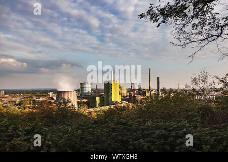 Steelworks Bruckhausen de ThyssenKrupp AG Banque D'Images