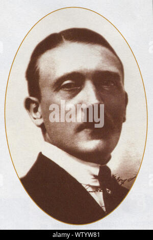 Allemagne, vers 1910-20s : Adolf Hitler est indiqué sur un Gazety historique polonais Banque D'Images