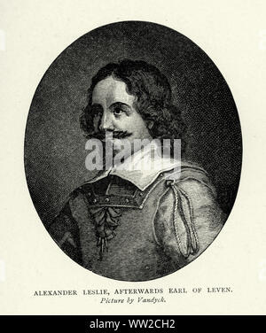 Alexander Leslie, 1er comte de Leven (1582 - 4 avril 1661) était un soldat écossais en suédois et service écossais. Banque D'Images