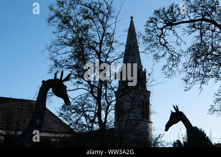 Welford Park, Berkshire, Royaume-Uni. Banque D'Images