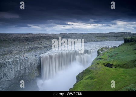 Cascade de Dettifoss en Islande Banque D'Images