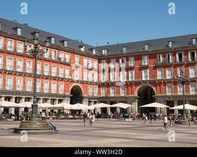 Plaza Mayor, Madrid, Espagne Banque D'Images
