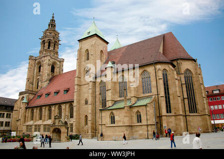 Gotische Evangelische Kirche Saint Kilian, Heilbronn, Bade-Wurtemberg, Allemagne Banque D'Images