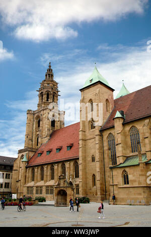 Gotische Evangelische Kirche Saint Kilian, Heilbronn, Bade-Wurtemberg, Allemagne Banque D'Images