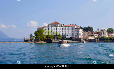 Isola Bella, le Lac Majeur, en Italie. Banque D'Images