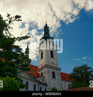 Monastère de Strahov - Église de l'Assomption de la Vierge Marie, Prague Banque D'Images