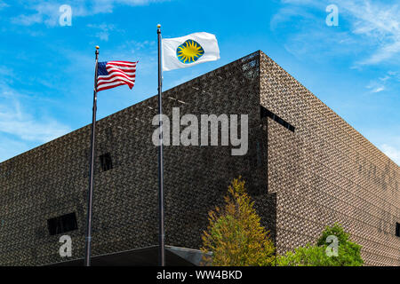 WASHINGTON, DC - 12 juillet 2017 : Le National Museum of African American History and Culture, un musée de la Smithsonian Institution. Banque D'Images