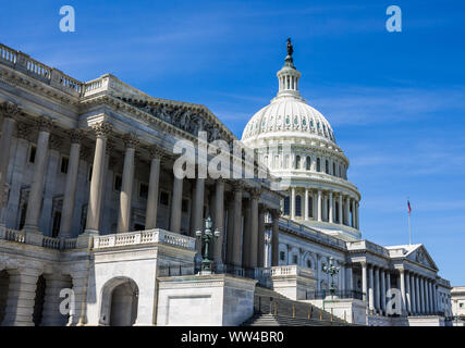 Capitole à Washington, D.C., le siège du Congrès des États-Unis. Banque D'Images